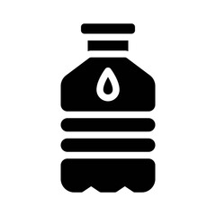 water bottle glyph icon
