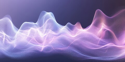 Fototapeta premium rhythmic patterns Faint lilac A visualization o