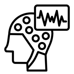 Eeg Cap Icon