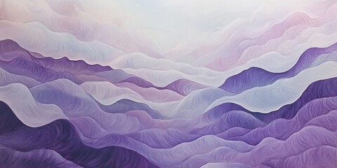 Obraz premium undulations Mauve hues A visualization of so