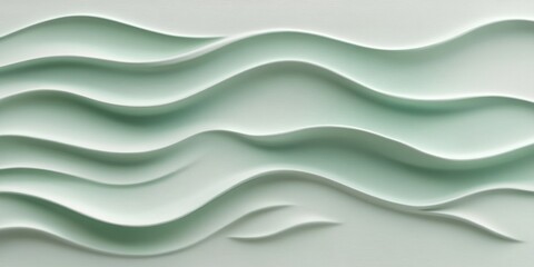 pulses Light mint A visualization of sound waves