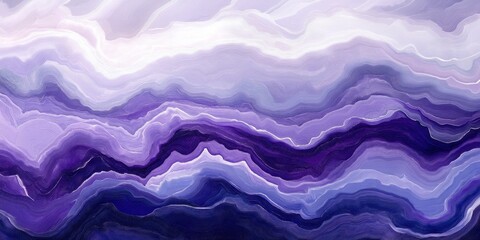 Obraz premium of harmony Lavender mist A visualization of sou