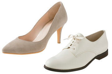 ハイヒールとオックスフォード (high heels and oxford shoes)	
