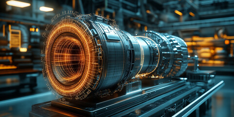 Technology to Analyze Electric Generator Model in Industry Center