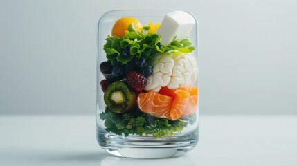 Exploring cognitive flavor deconstruction interaction of ingredients revealing the brain's taste processing in culinary science