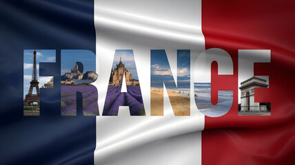 France Through Typography: Famous Landmarks in Every Letter
