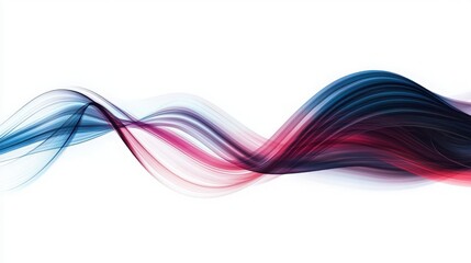 Naklejka premium Abstract Wave Flow