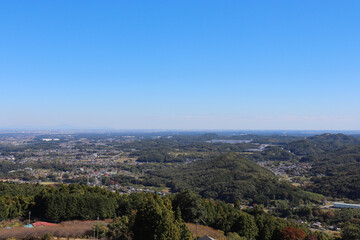 寄居町付近の街並み（埼玉県寄居町）