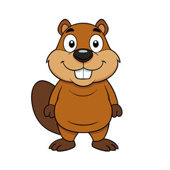 Beaver vector illustration 