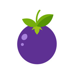 illustration of plums