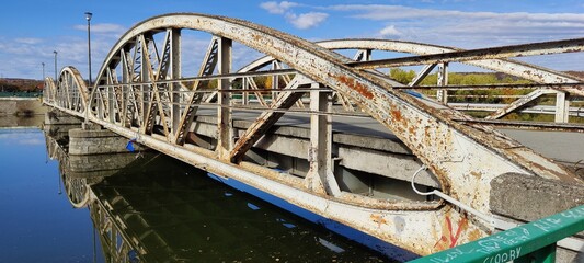 old wooden bridge