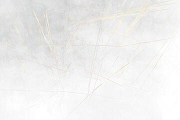 Abstract gold lines on black Transparent Background.