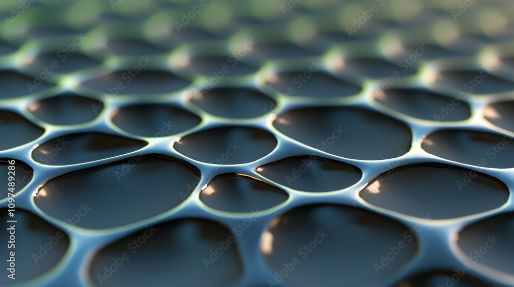 Aufkleber abstract futuristic pattern with bold gradients and shapes creating a unique and eye-catching visual