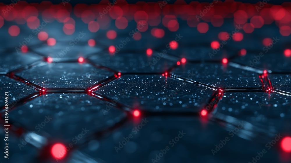 Poster high energy abstract design with shimmering red sparks on dark background for modern visual projects