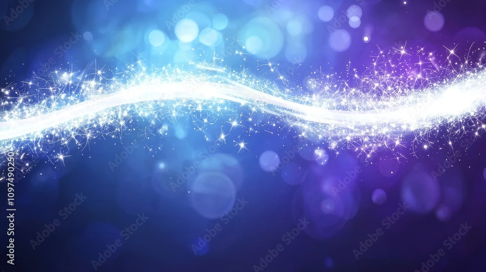 Poster sleek digital gradient background with mesh texture and glowing sparkles for modern design projects