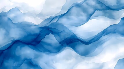 Obraz premium Digital technology blue and white brush texture pattern illustration poster background