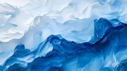 Obraz premium Digital technology blue and white brush texture pattern illustration poster background