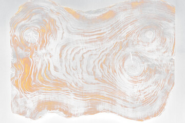 Dark wood slab with unique grain patterns and knots.