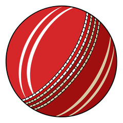 cricket ball clipart cartoon Illustration drawing