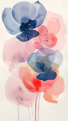 Fototapeta premium Bloom garden flower petal plant.