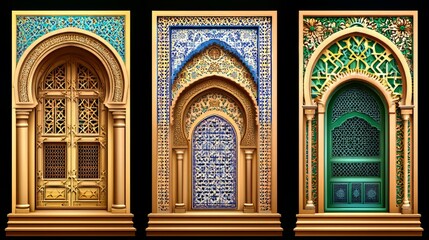 Obraz premium Explore the Intricate World of Geometric Abstraction. Abstract art concept