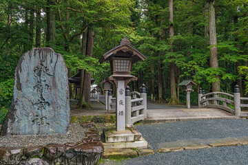 静岡 遠州一間宮小国神社の参道風景