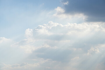 Sky and clouds for background