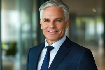 Naklejka premium Man in formal attire