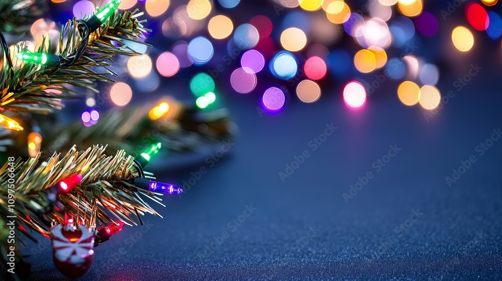 Poster simple empty christmas background for text placement