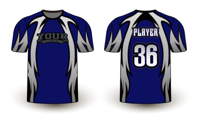 All sports player jersey design with an elegant edgy and wild look. Sports gear template mockup perfect fit for all sports. The designs that go on casual wear, shirts, fashion apparel, and all kind 