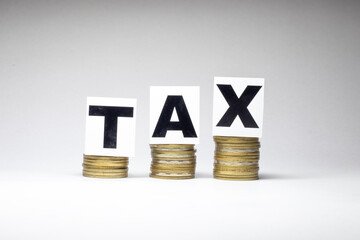 Increasing tax, a coin concept
