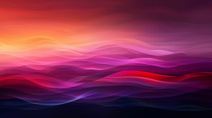 Abstract colorful wave patterns in pink hues