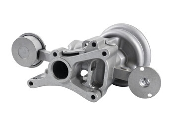 car engine isolated on white