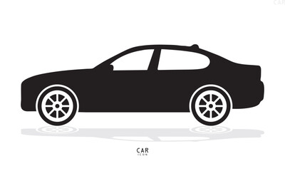Car, Dream car, Unique car, stylish car, icon, vector.