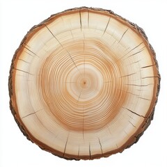 Obraz premium Wooden tree rings showcase nature photography close-up natural beauty sustainability focus