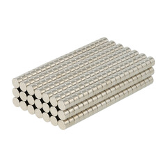Naklejka premium Magnet Neodymium NdFeB Stack 5mm x 3mm