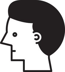 Male Face Avatar Illustration
