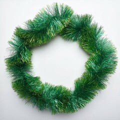 green christmas wreath