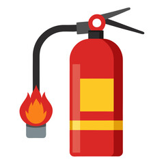 fire extinguisher clipart cartoon Illustration drawing
