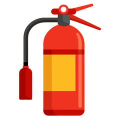 Obraz premium fire extinguisher clipart cartoon Illustration drawing
