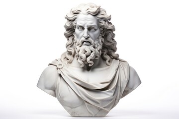 Fototapeta premium Greek sculpture jesus female person statue.