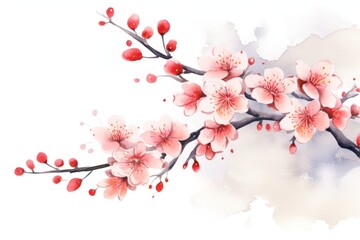 Fototapeta premium Blossom flower plant inflorescence.