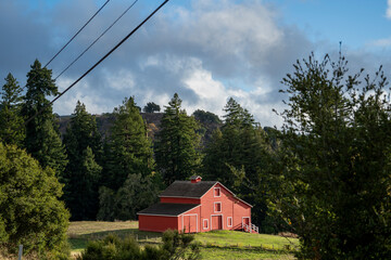 red barn