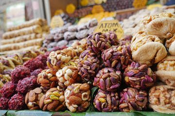 A Colorful Assortment of Traditional Sweet Treats that Delight the Senses and Palate