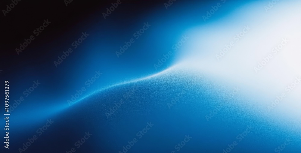 Poster blue gradient abstract background blurred light soft texture dark noise large banner
