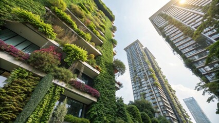 Advanced designs feature vertical gardens enhancing air quality and aesthetics.