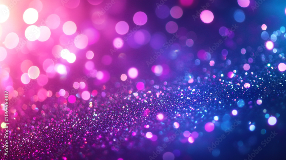 Aufkleber beautiful sparkling backdrop with vibrant colors creating an enchanting atmosphere