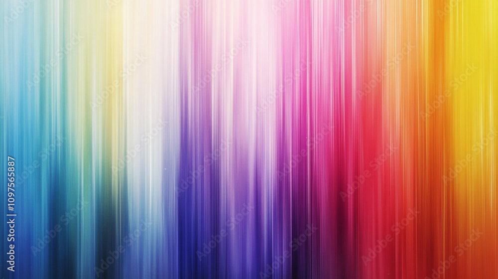 Aufkleber vibrant colors blending together in a smooth gradient pattern