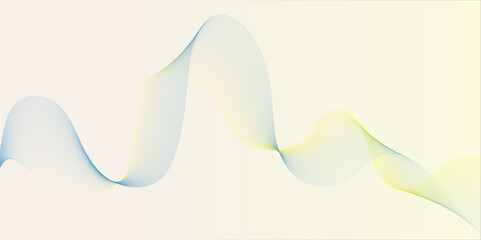 Fototapeta premium A colorfull webline and valleys is featured in an abstract background illustration