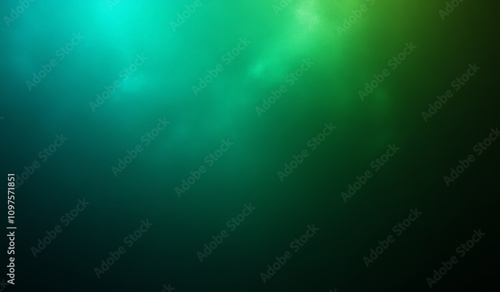 Poster gradient background smooth transition soft texture dark teal bright green calm minimalist digital ar